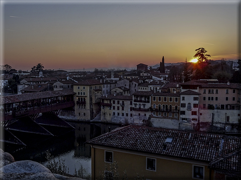 foto Tramonto a Bassano del Grappa